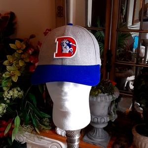 New Era, NFL, Throwback Broncos, Acrylic Blend. Adjustable Strap Back Cap